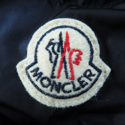 Moncler Mirielon Silhouette with Emblem Down Coat Navy 00 — view 7