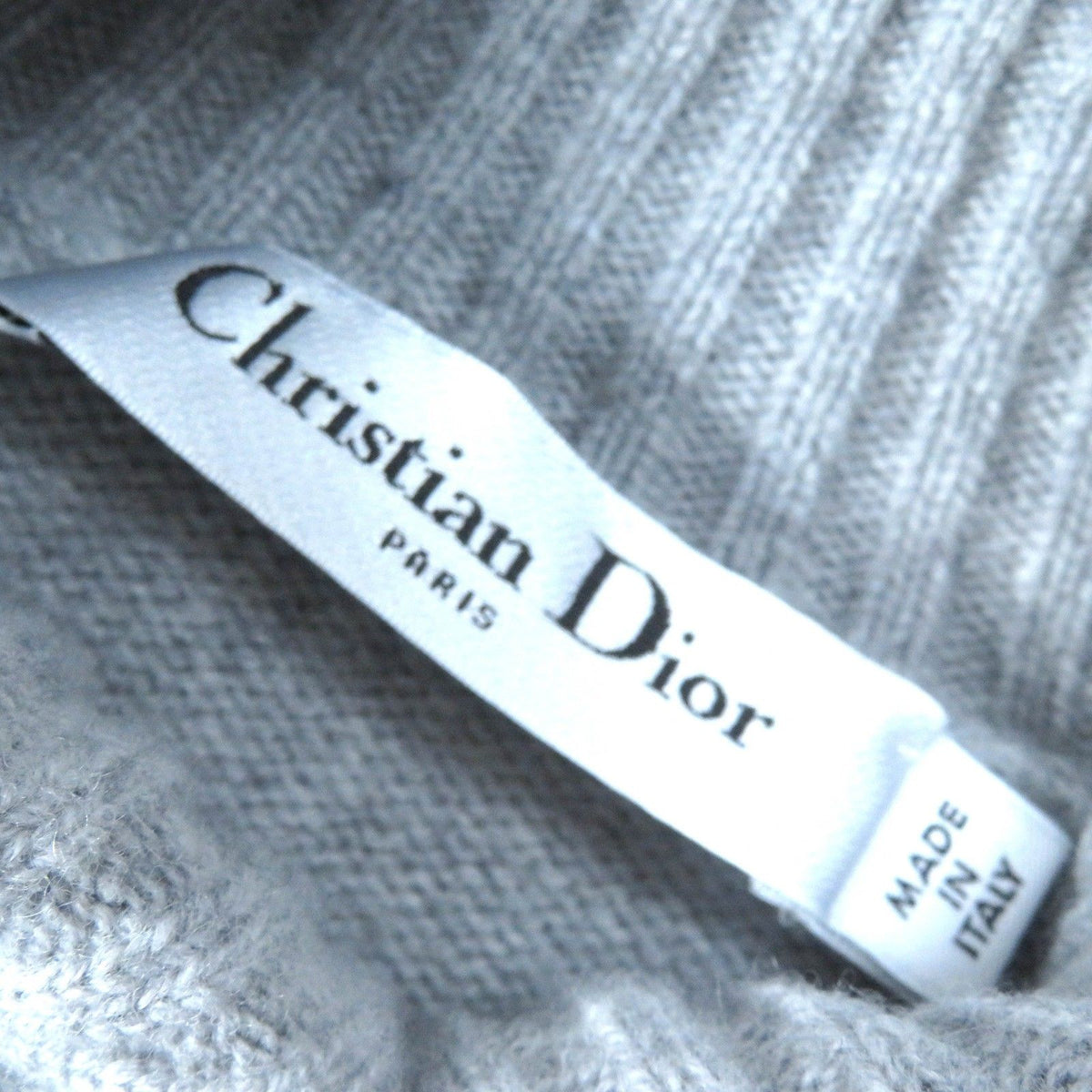 Dior 77 134 Alps Wool Cashmere Star Logo Stand Collar Knit Sweater 38 — view 5