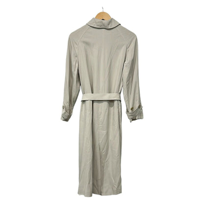 Bottega Veneta Coat S Gray Beige Silk 36 — view 2