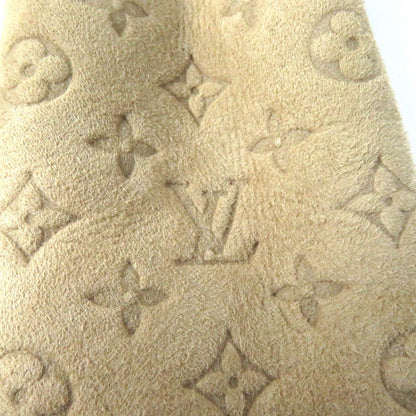 Louis Vuitton Muff Shearling Lamb Monogram Mittens Gloves Beige — view 7