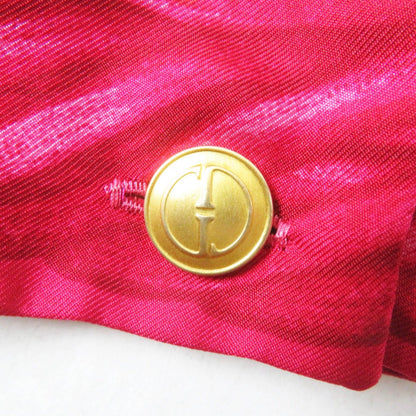 Gucci Vintage Tom Ford Era Silk 100% Fruit Print Long Sleeve Shirt with Gold — view 5