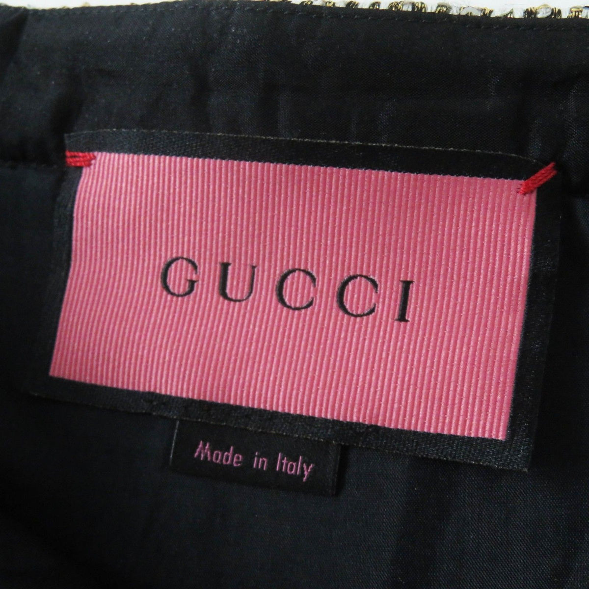 Gucci Full Sequin Pleated Skirt Gold 40 — view 7