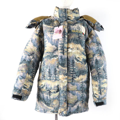 Gucci x The North Face Forest Print Down Coat