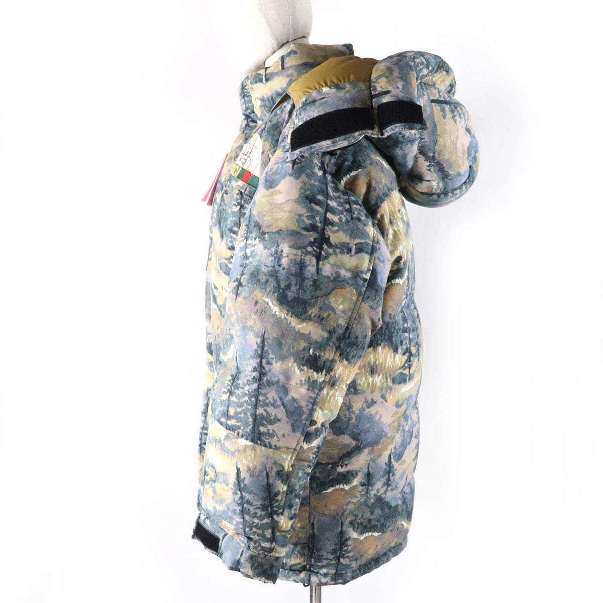 Gucci x The North Face Forest Print Down Coat — view 2