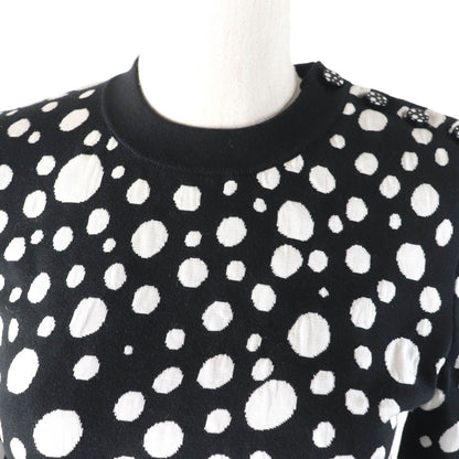 Louis Vuitton x Yayoi Kusama Silk Blend Infinity Dot Cropped Pullover Knit XS — view 4