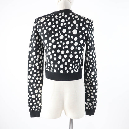 Louis Vuitton x Yayoi Kusama Silk Blend Infinity Dot Cropped Pullover Knit XS — view 3