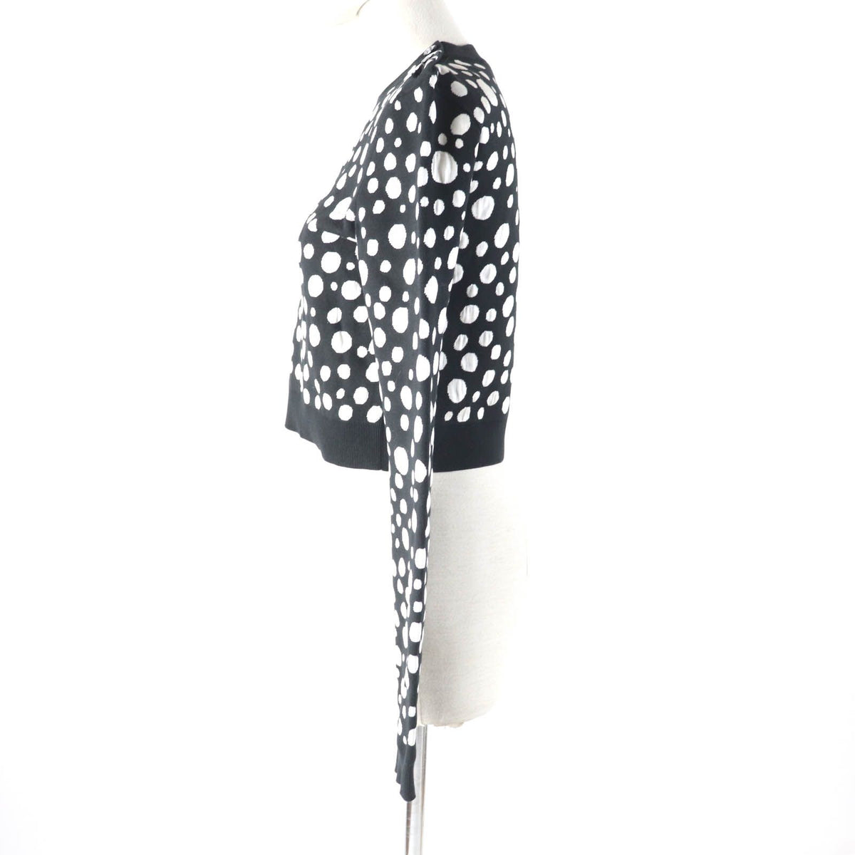 Louis Vuitton x Yayoi Kusama Silk Blend Infinity Dot Cropped Pullover Knit XS — view 2