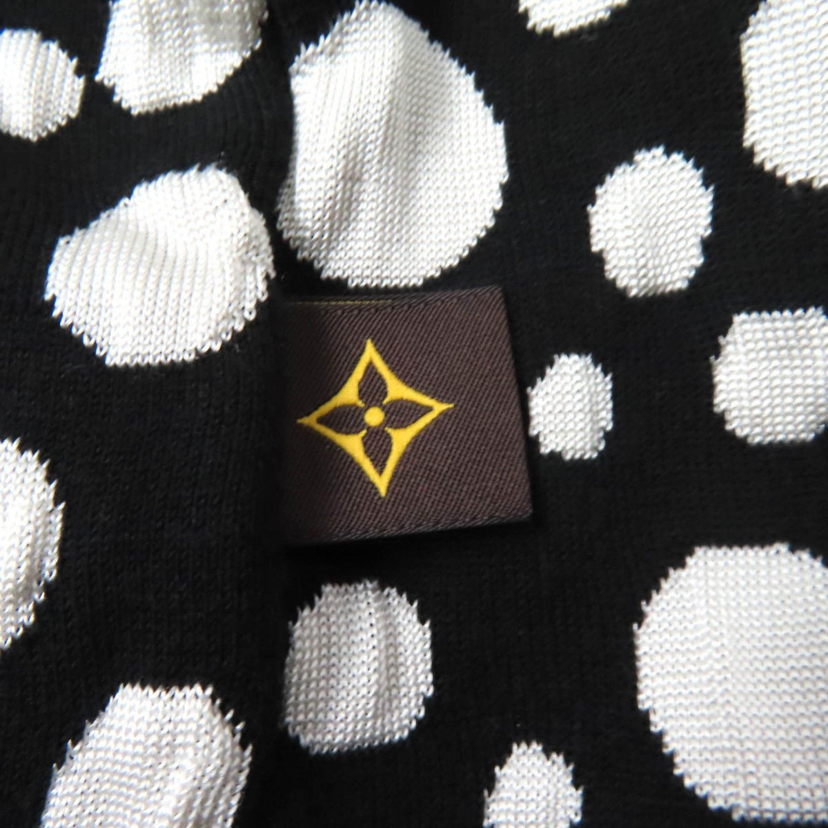 Louis Vuitton x Yayoi Kusama Silk Blend Infinity Dot Cropped Pullover Knit XS — view 6