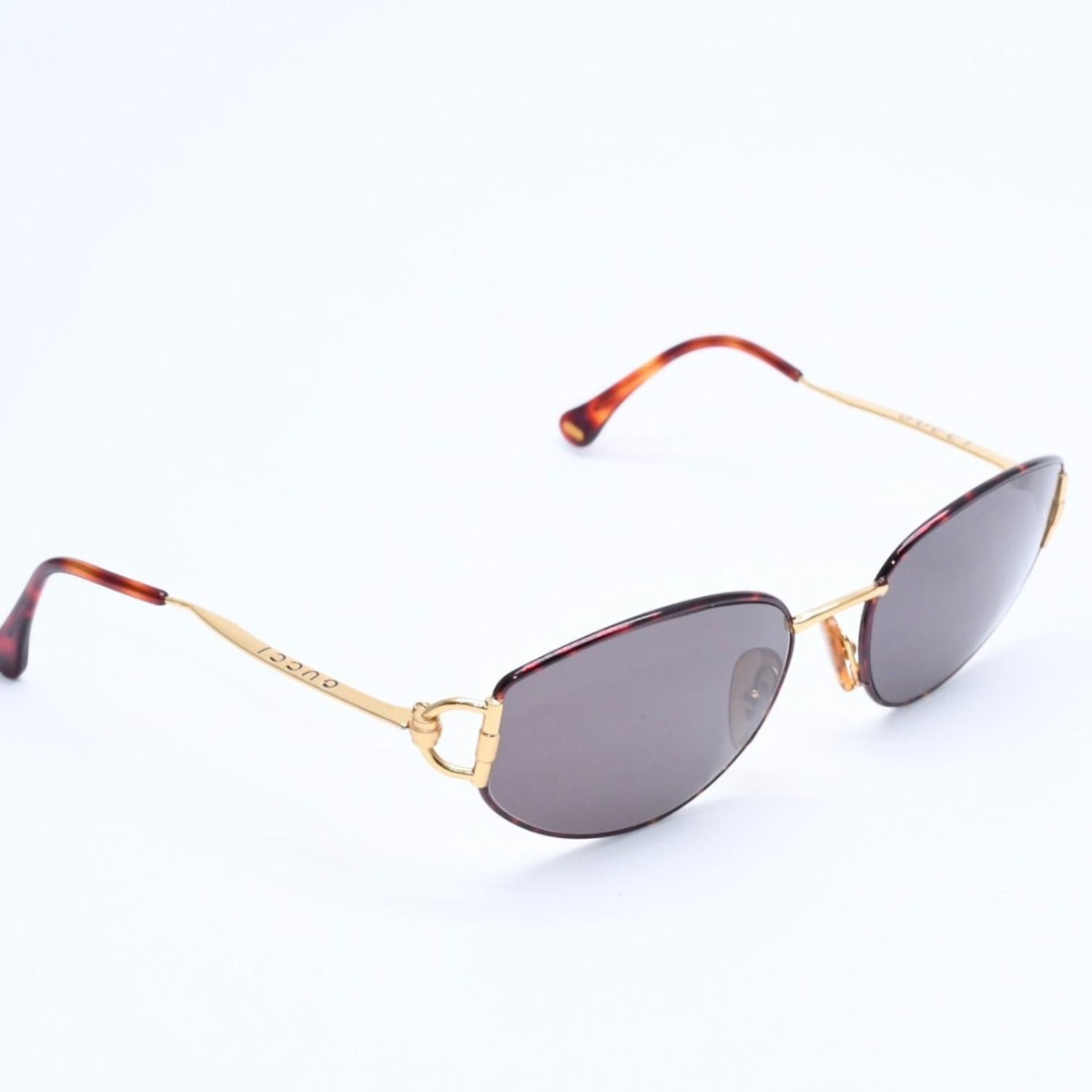 Gucci Sunglasses Eyewear GG S Horsebit Gold Tortoiseshell — view 3