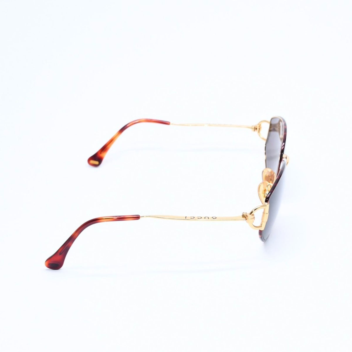 Gucci Sunglasses Eyewear GG S Horsebit Gold Tortoiseshell — view 4