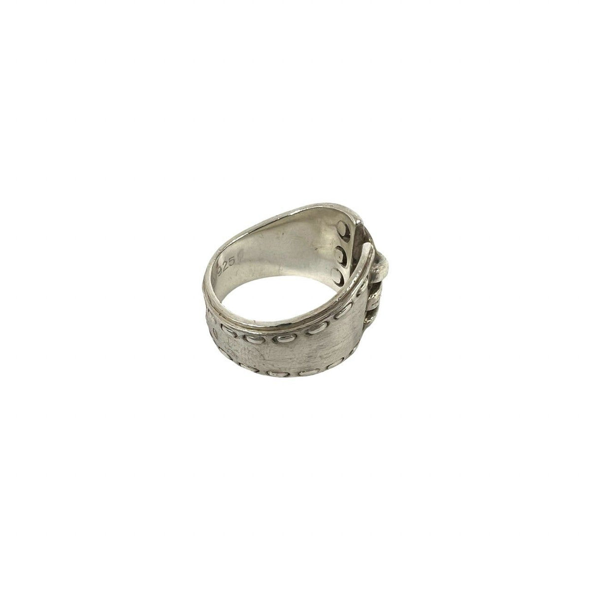 Hermes Vintage Mexico Ring 925 Sterling Silver — view 5