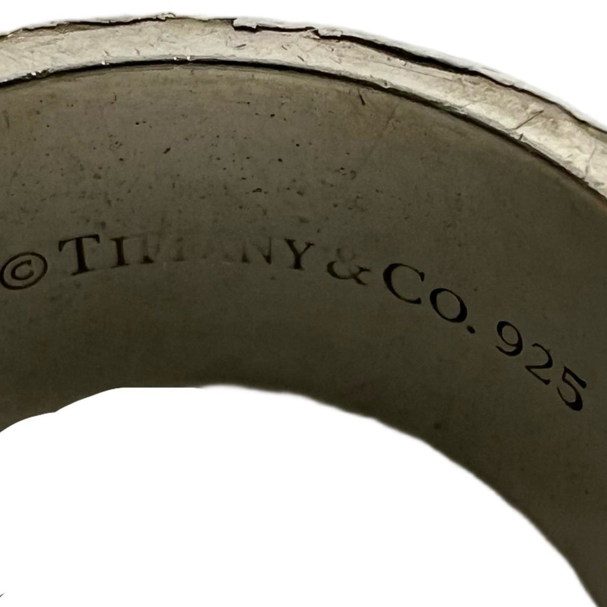 Tiffany & Co Vintage Notes Ring 925 Sterling Silver — view 3
