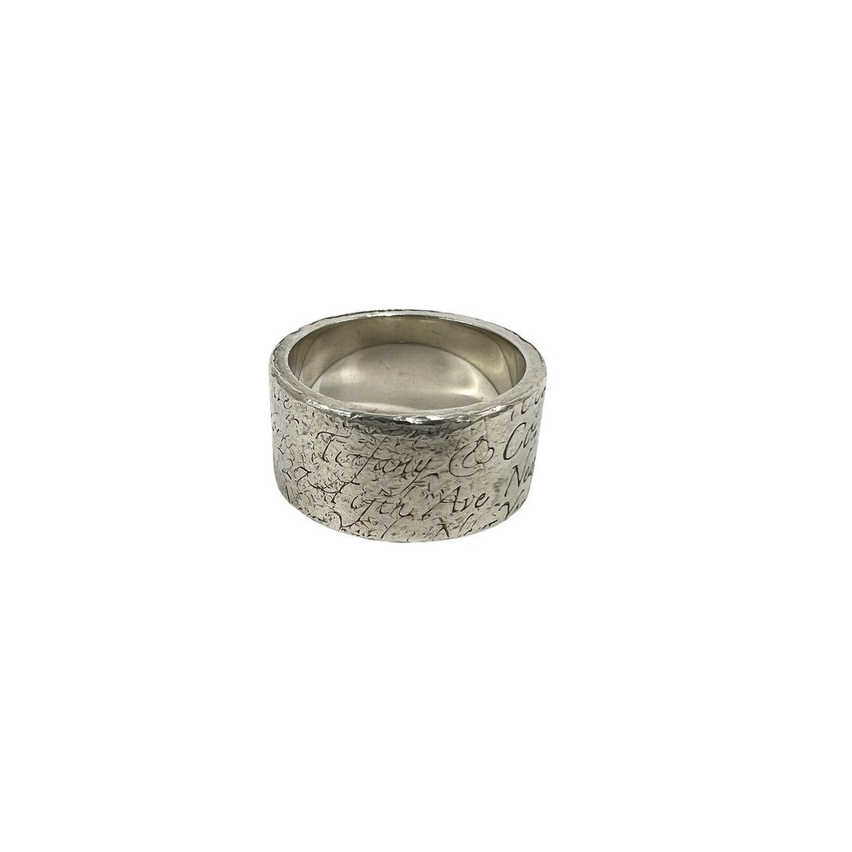 Tiffany & Co Vintage Notes Ring 925 Sterling Silver — view 4
