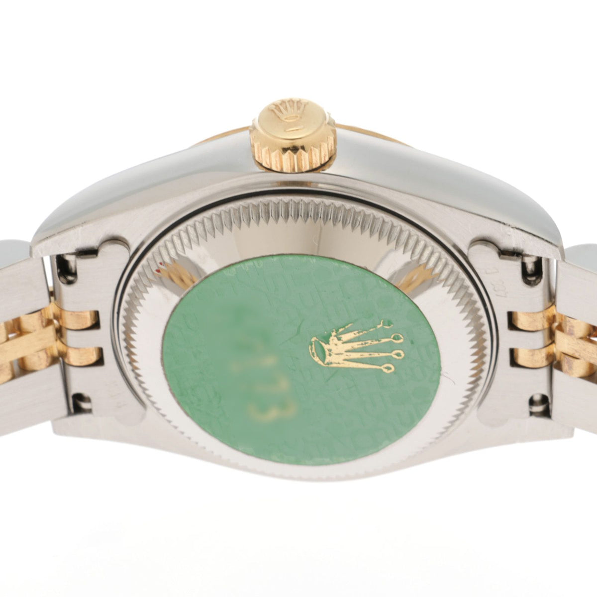 Rolex Datejust Watch Stainless Steel Ivory Jubilee Dial Wstamp Automatic — view 5