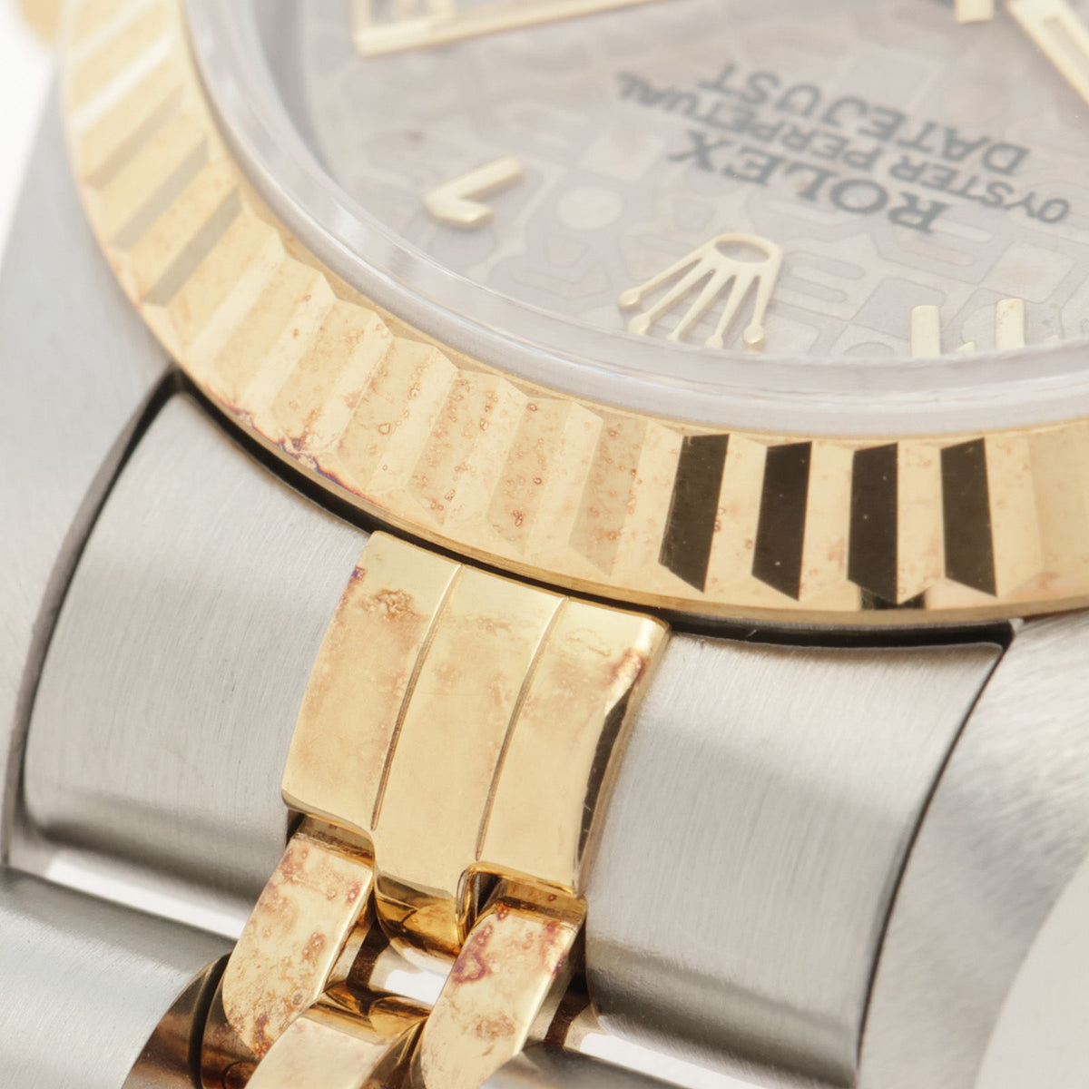 Rolex Datejust Watch Stainless Steel Ivory Jubilee Dial Wstamp Automatic — view 6