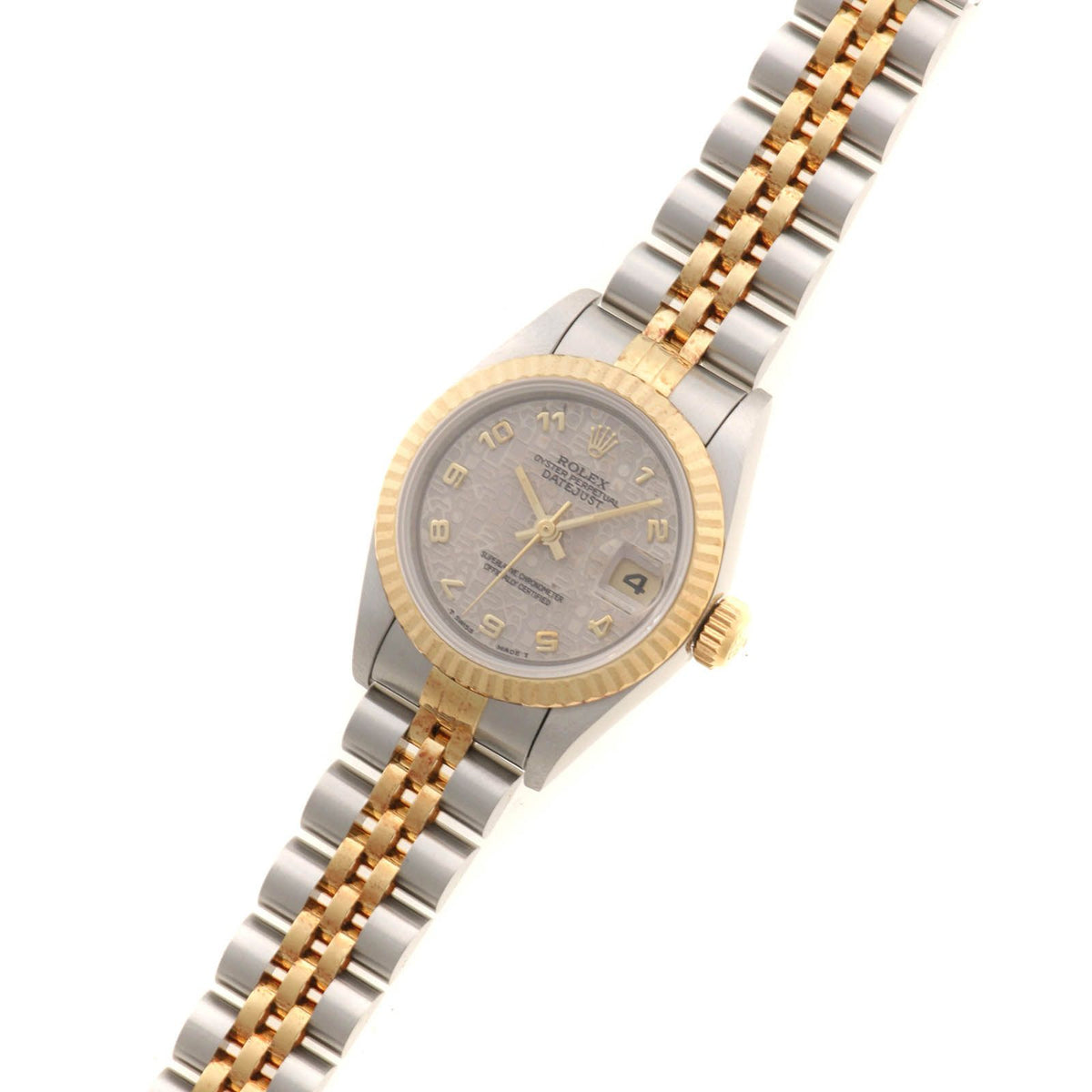 Rolex Datejust Watch Stainless Steel Ivory Jubilee Dial Wstamp Automatic — view 2