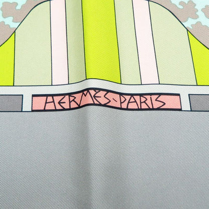 Hermes Scarf Carre 90 Les Secrets de Minos Gray — view 8