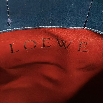 Loewe Long Boots Navy Leather — view 5