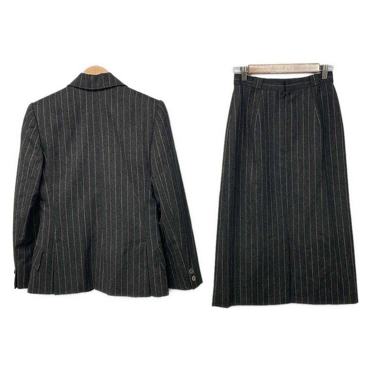 Celine Skirt Suit Dark Gray — view 2