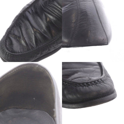 Dior Monsieur Loafers Shoes Logo Leather Black — view 8
