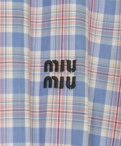 Miu Miu Dress Blue — view 6