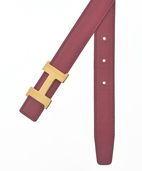 Hermes Constance Belt Red — view 2