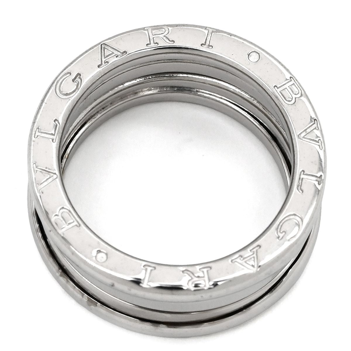 Bvlgari Ring B.zero1 Band White Gold 51 — view 2