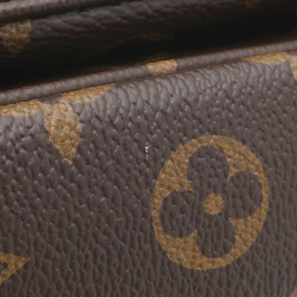 Louis Vuitton 2-Way Bag Pochette Metis MM Monogram Canvas Gold Brown Shoulder — view 5