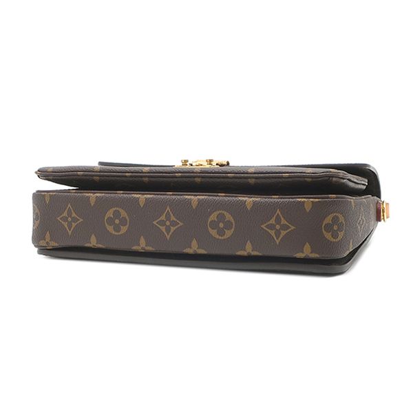 Louis Vuitton 2-Way Bag Pochette Metis MM Monogram Canvas Gold Brown Shoulder — view 3
