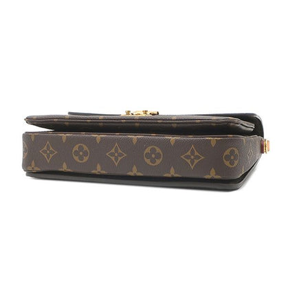 Louis Vuitton 2-Way Bag Pochette Metis MM Monogram Canvas Gold Brown Shoulder — view 3