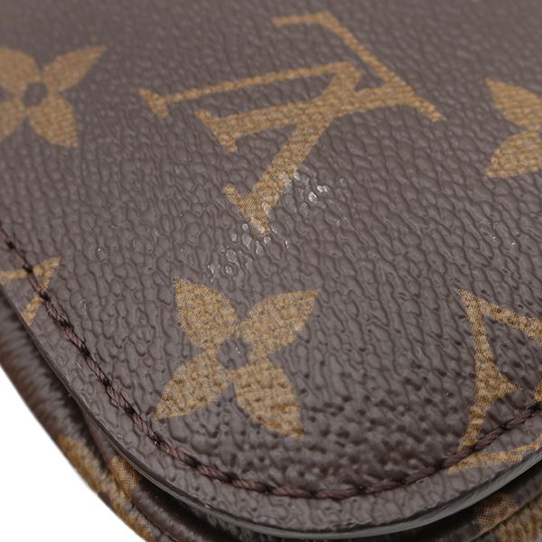 Louis Vuitton 2-Way Bag Pochette Metis MM Monogram Canvas Gold Brown Shoulder — view 6