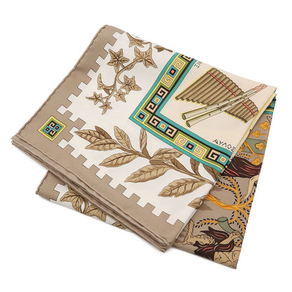 Hermes Carre 90 Scarf Large Musique Des Dieux Music of the Gods Silk 100% — view 2