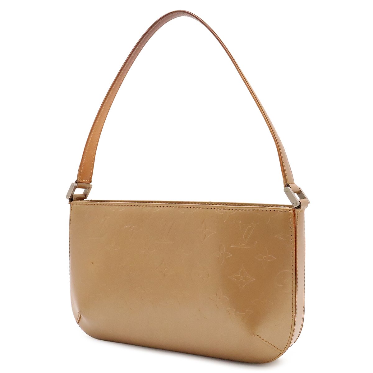 Louis Vuitton Monogram Matt Fowler Shoulder Bag Leather Ambre Gold — view 2