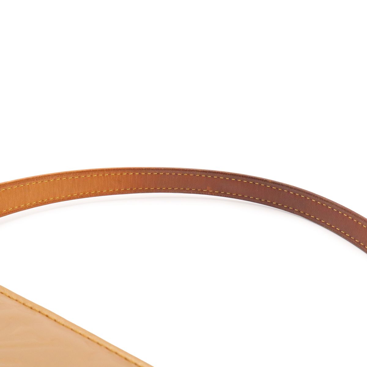Louis Vuitton Monogram Matt Fowler Shoulder Bag Leather Ambre Gold — view 4