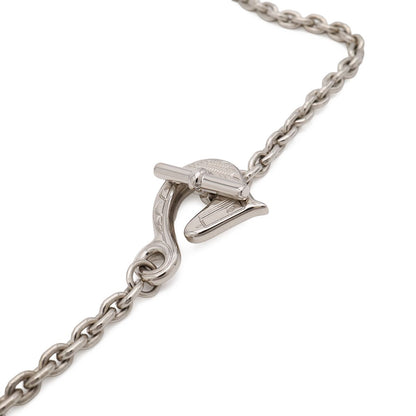 Hermes Parade Necklace Chain Buffalo Horn Lacquer Metal — view 3