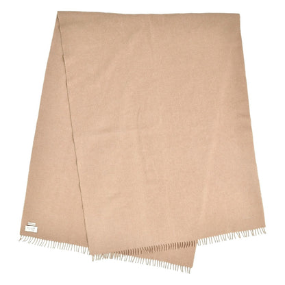 Hermes Martin Margiela Era Scarf Shawl Large Fringe Cashmere Wool Beige — view 2