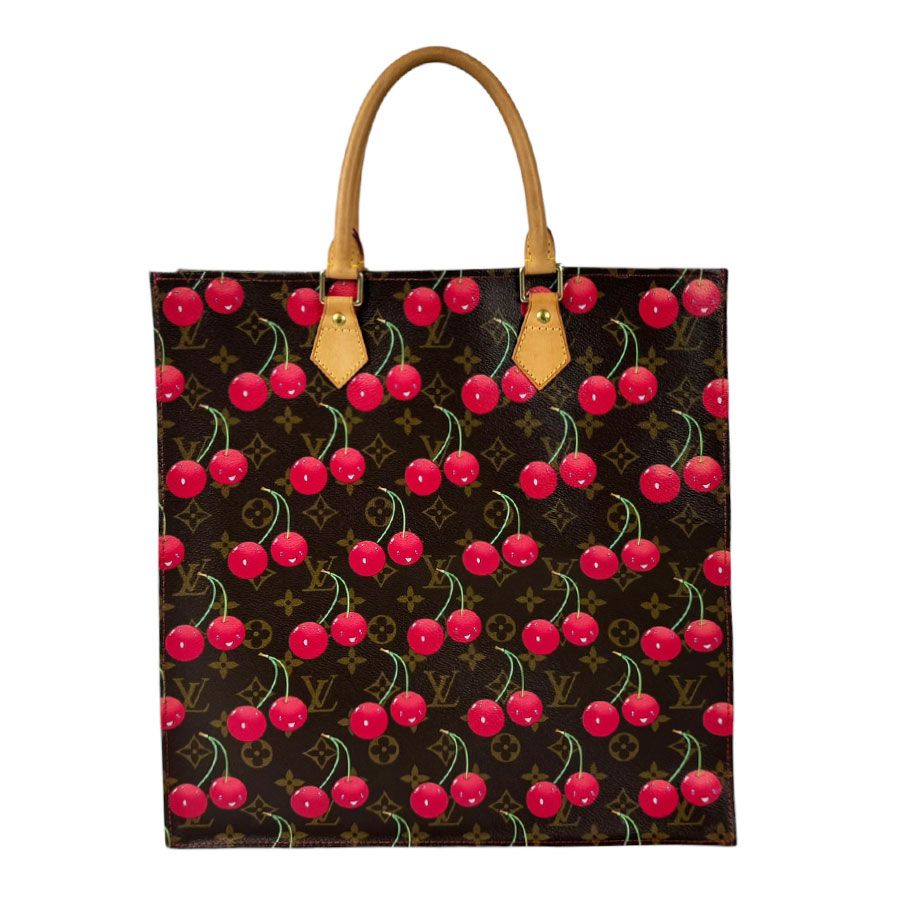 Louis Vuitton Handbag Monogram Cherry Takashi Murakami Sac Plat