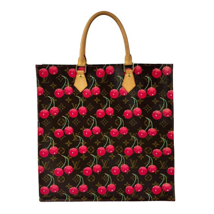 Louis Vuitton Handbag Monogram Cherry Takashi Murakami Sac Plat