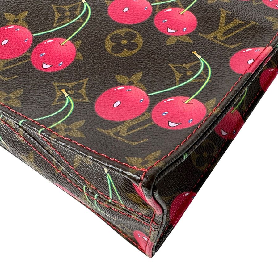Louis Vuitton Handbag Monogram Cherry Takashi Murakami Sac Plat — view 8
