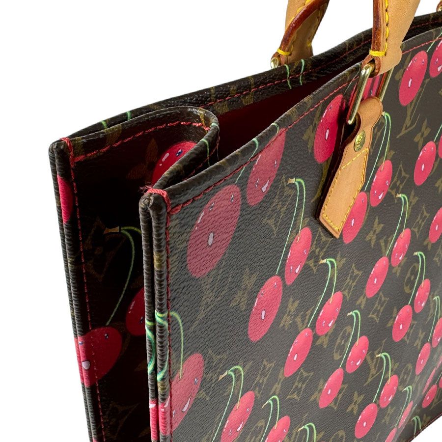 Louis Vuitton Handbag Monogram Cherry Takashi Murakami Sac Plat — view 7