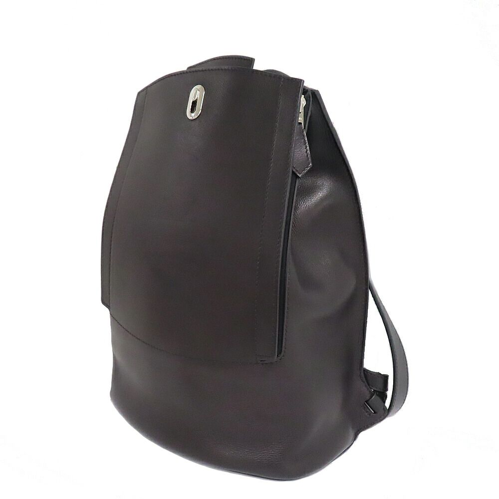 Hermes Sac a Dos GR24 Black Evergrain Backpack — view 2