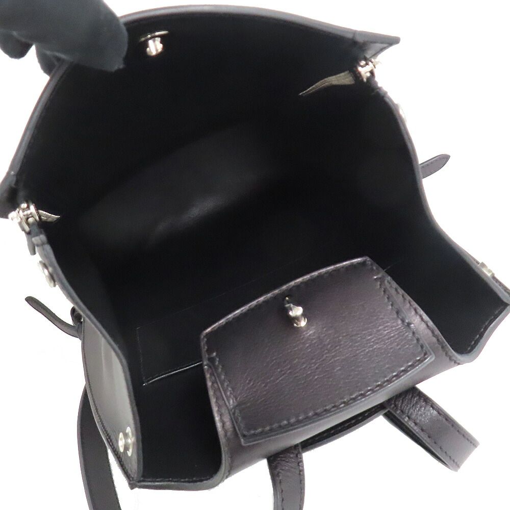 Hermes Sac a Dos GR24 Black Evergrain Backpack — view 8