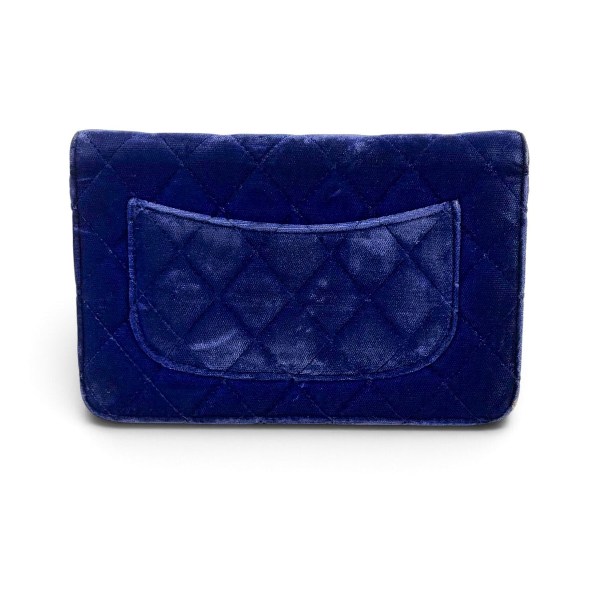 Chanel Coco Velour Chain Wallet Mark Fabric Mini Shoulder Bag — view 4