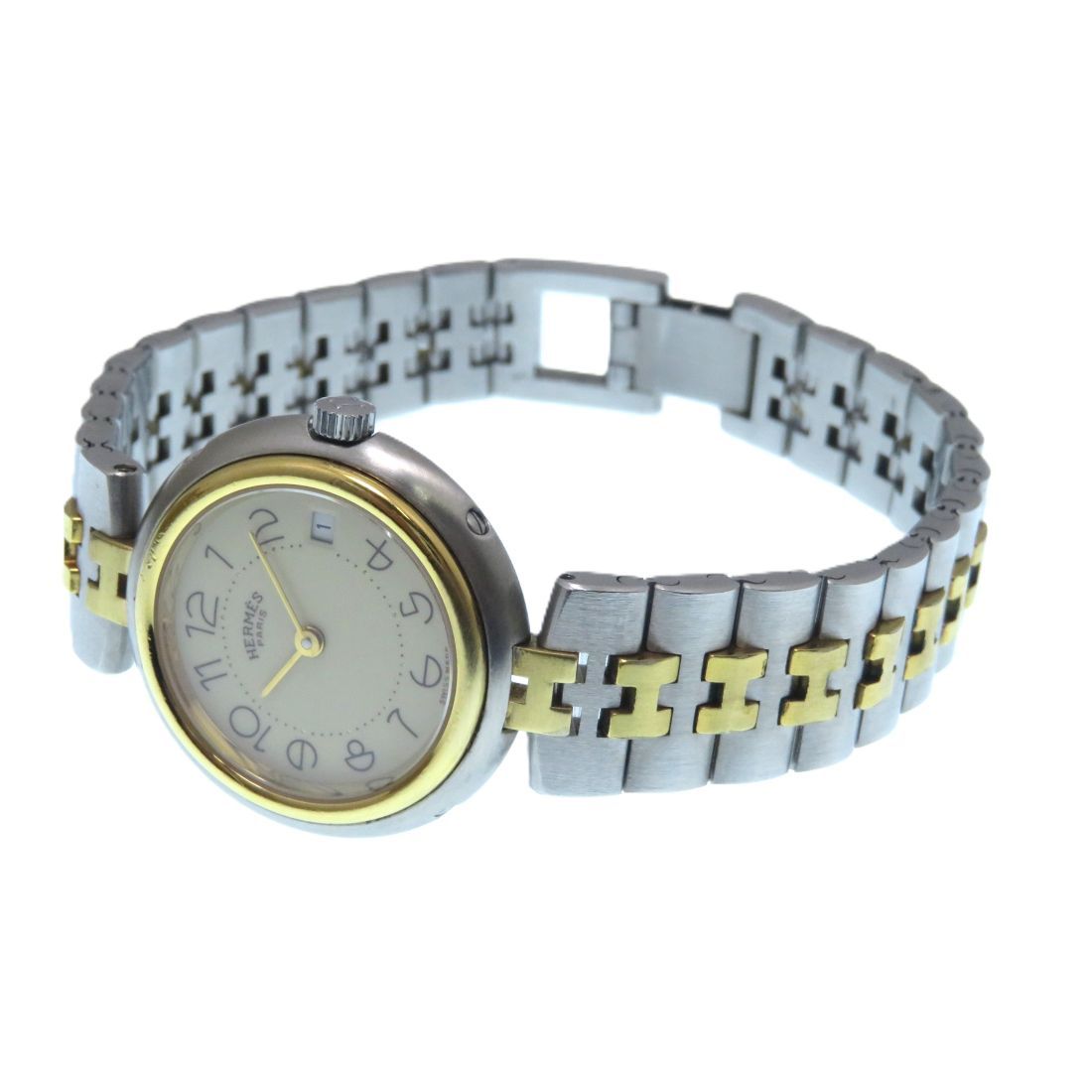 Hermes Profile Watch Ivory Dial Quartz — view 3