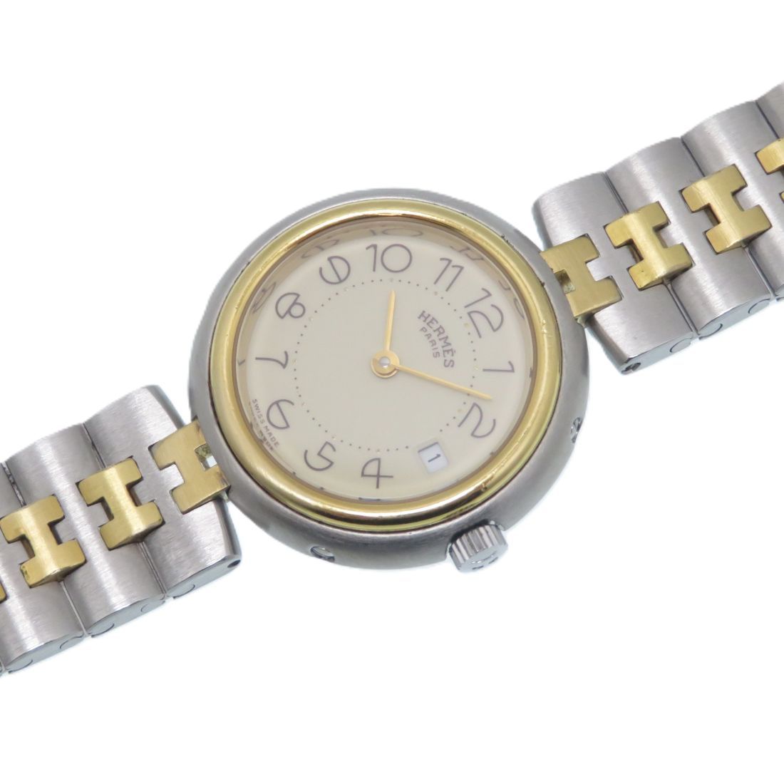 Hermes Profile Watch Ivory Dial Quartz — view 2