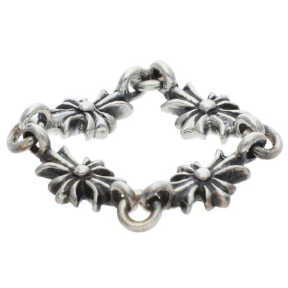 Chrome Hearts Ring Tiny CH Plus Sap Sapphire Silver — view 4