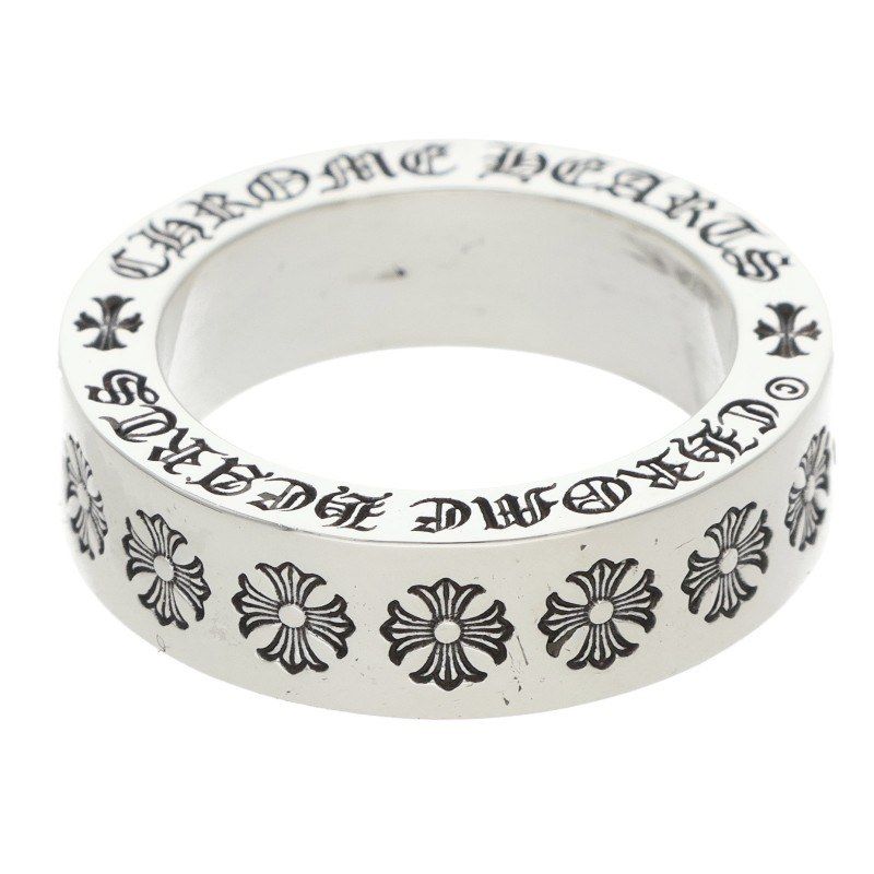 Chrome Hearts Spacer Fckyou Silver Ring — view 2