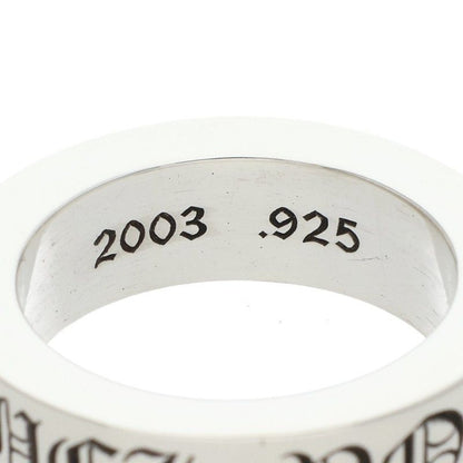 Chrome Hearts Spacer Fckyou Silver Ring — view 3