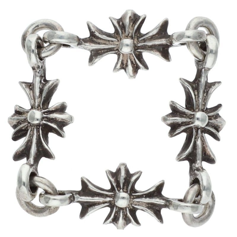 Chrome Hearts Ring Tiny CH Plus Silver — view 2