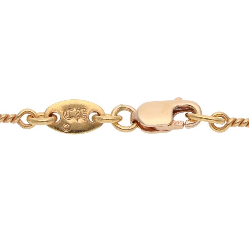Chrome Hearts Neckchain Twist Chain Gold Necklace — view 3